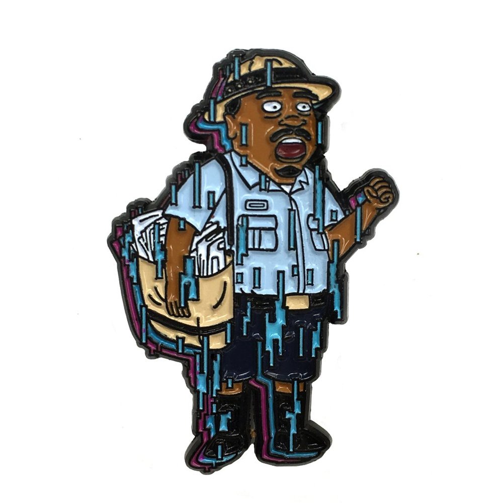 Rick and Morty "My Man!" Mailman Enamel Pin